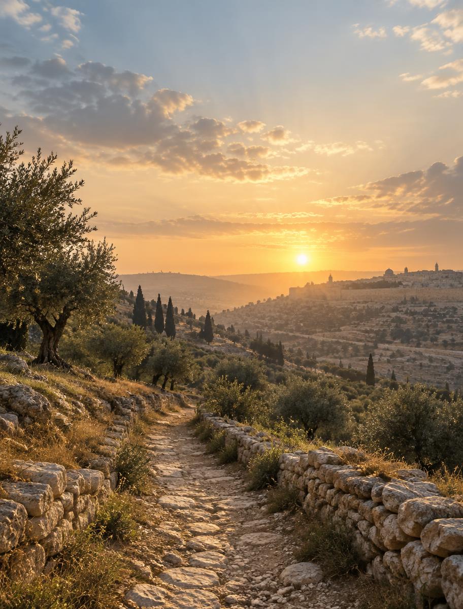 Morning Bible landscape